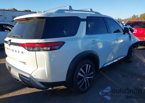 2024 Nissan Pathfinder Platinum 4Wd из США, поврежденный, VIN 5N1DR3DK3RC252661